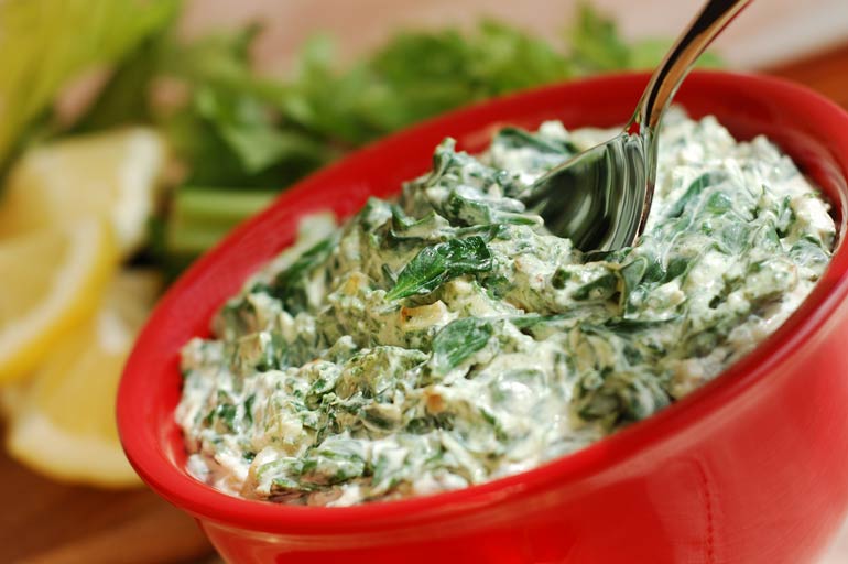 Spinach-and-artichoke dip