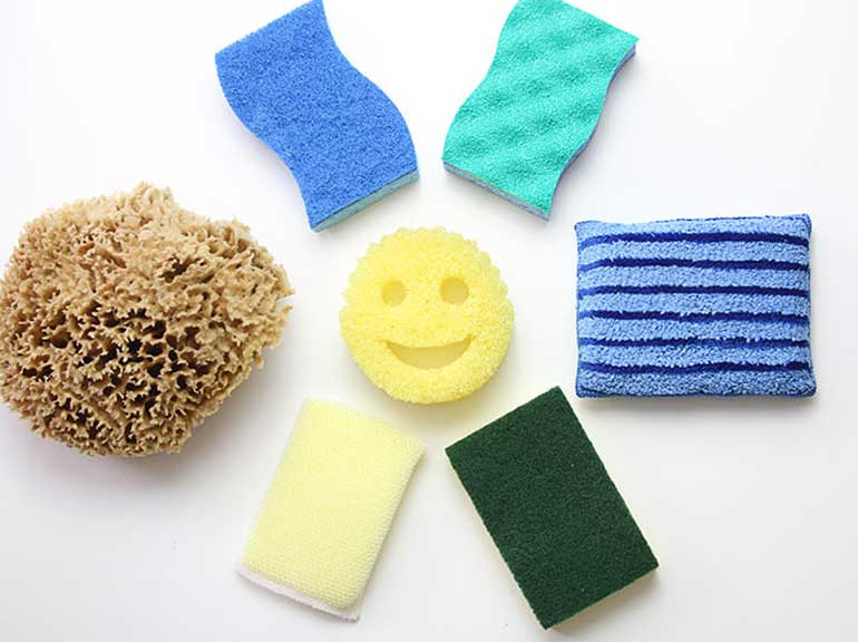 6. Sponges remove pet hair