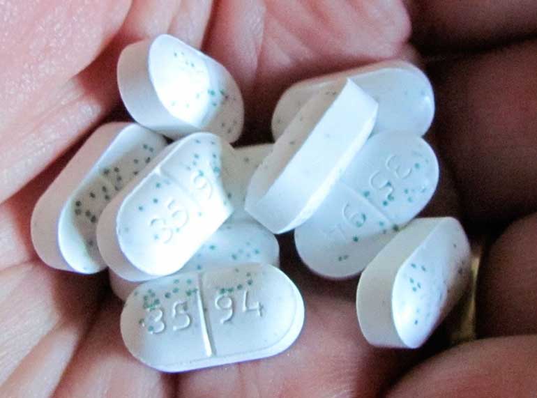 Drug evidence for sale