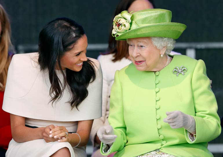 But first, tell the Queen