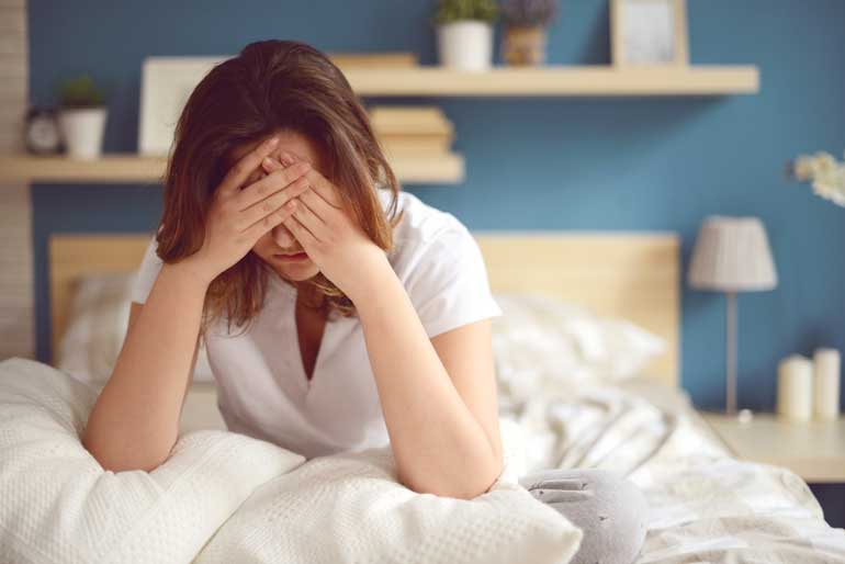 You just battled a stomach bug