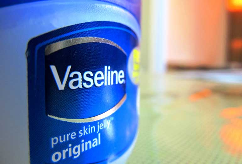 9. Vaseline prevents rust