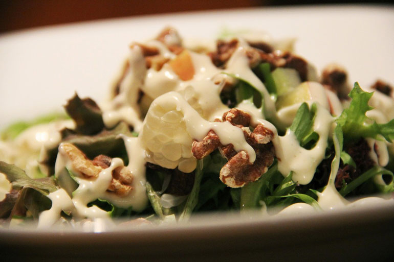 7. Low-fat salad dressing