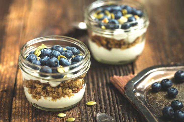 2. Choose Greek yogurt in the morning