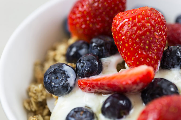 2. Flavoured yoghurt