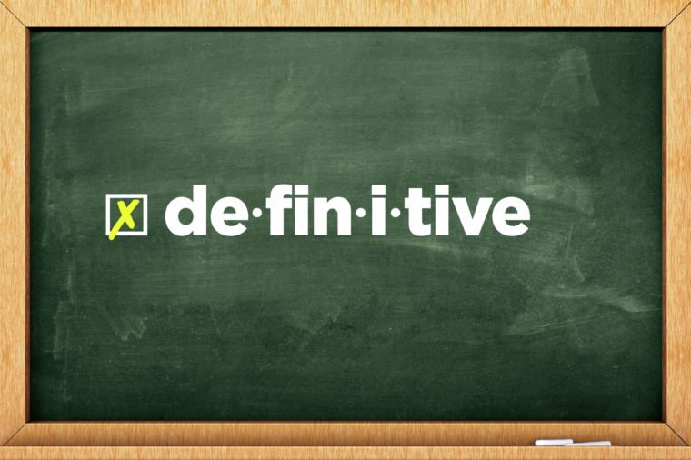 You think it means