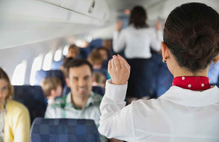 Flight attendant