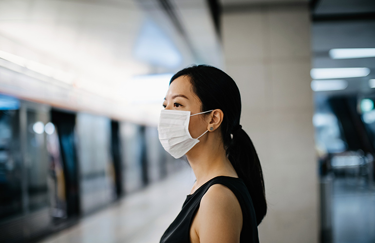 Myth: Wearing a mask can prevent the flu