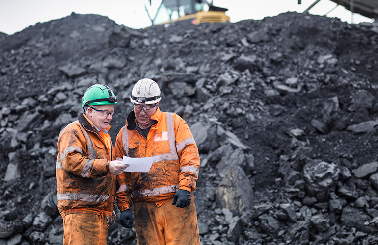 Mine worker