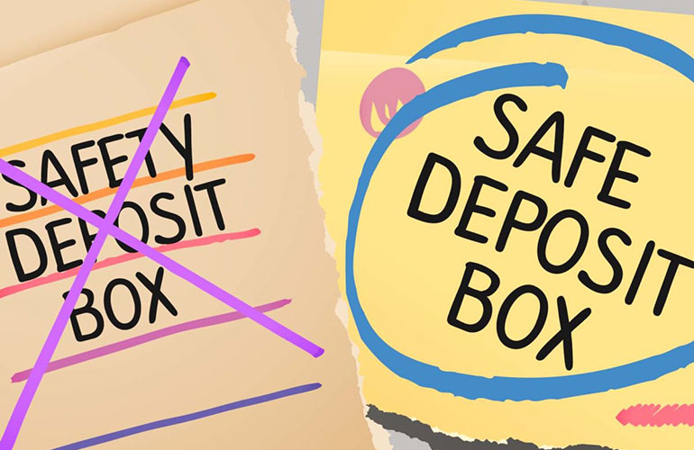 Safety deposit box