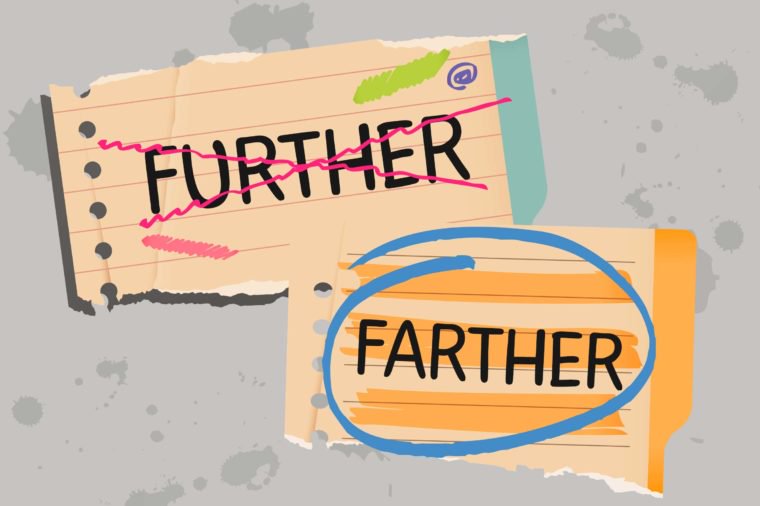 Further versus Farther