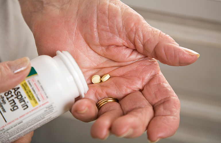 “I recommend aspirin, but only for some people”