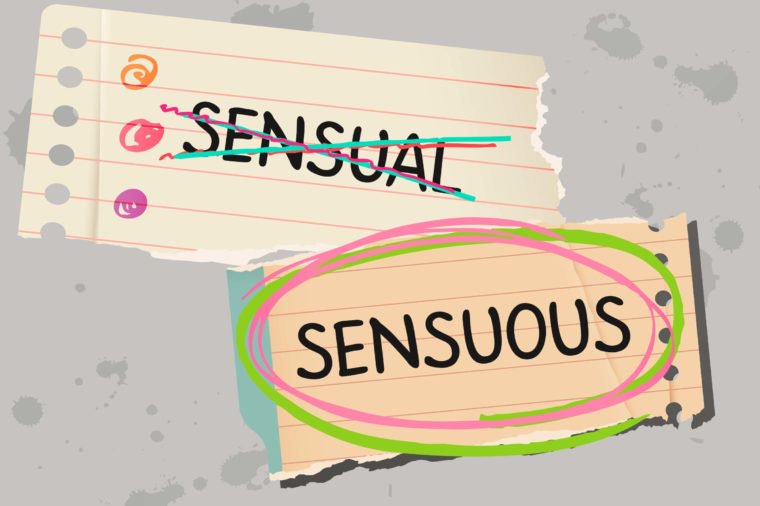 Sensual versus Sensuous