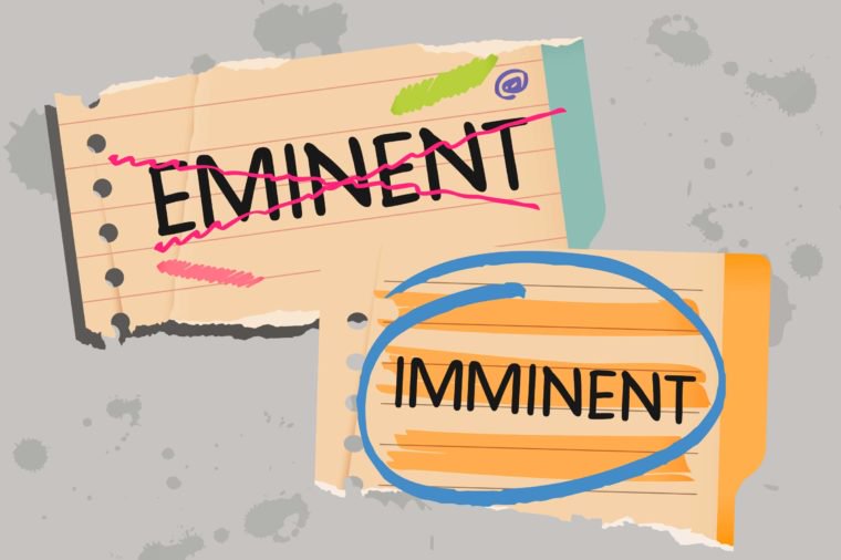 Eminent versus Imminent