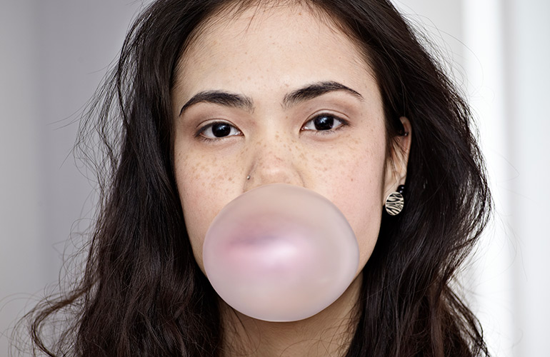 Gum will stay in your stomach for 7 years