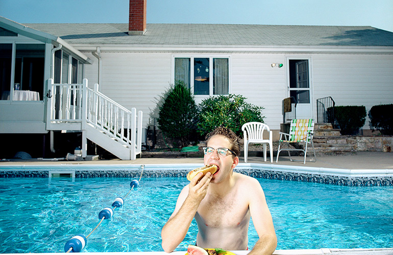 You can’t swim for an hour after eating