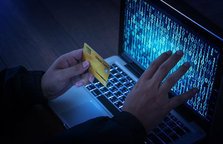 Steal financial information