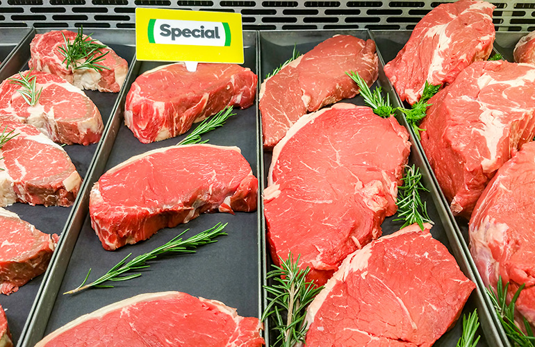 Buying ingredients for one meal at a time