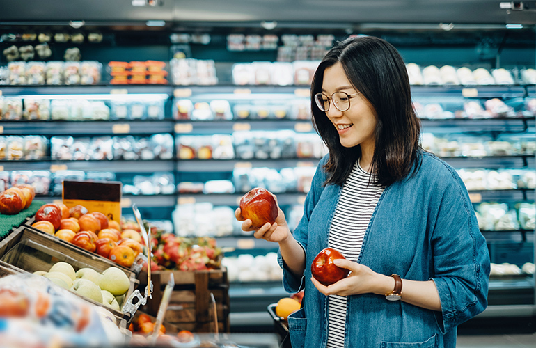 Buying out-of-season produce