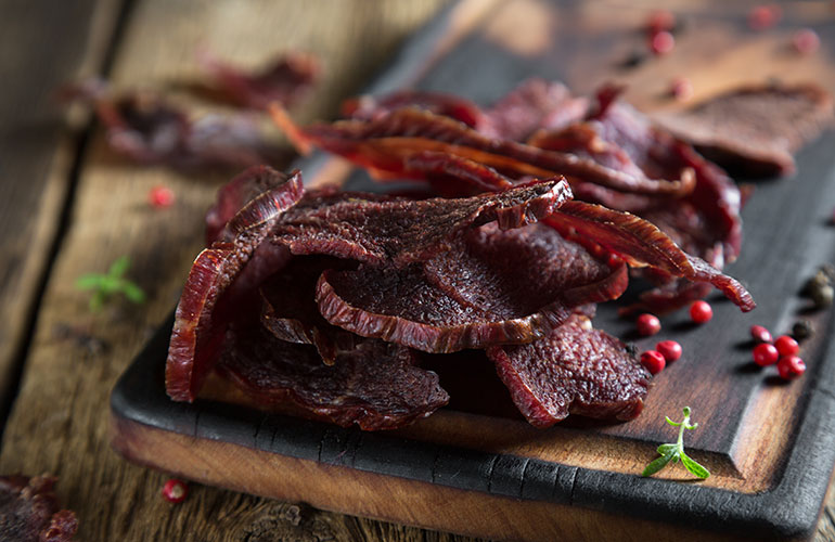 Beef jerky