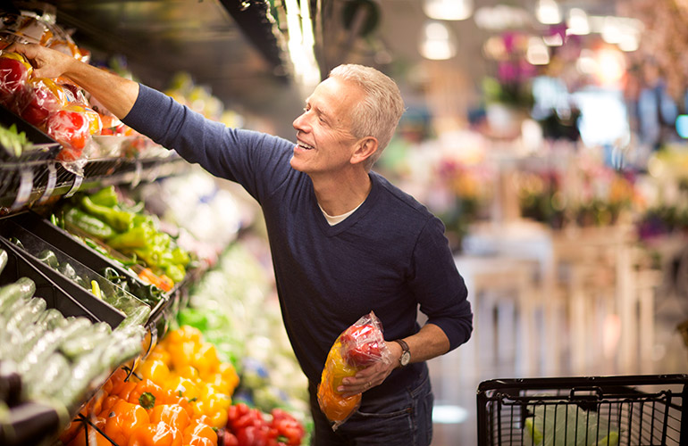 Scan at the supermarket