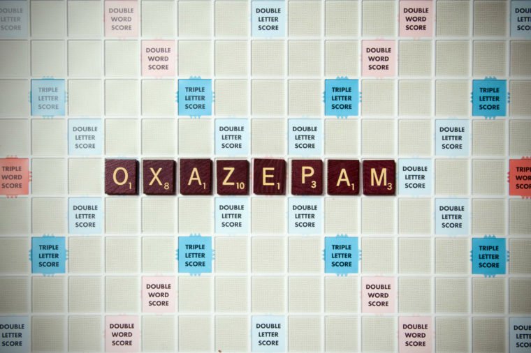Oxazepam: A tranquilising drug used to treat anxiety, insomnia, and alcohol withdrawal