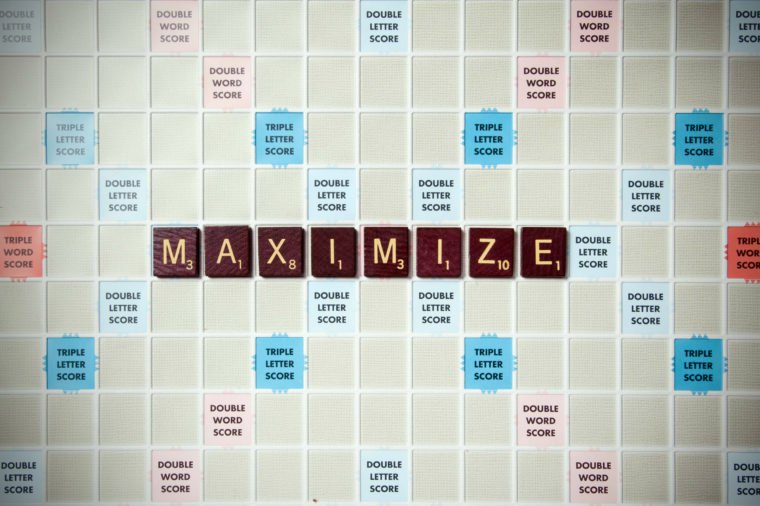 Maximize: To make as big or large as possible