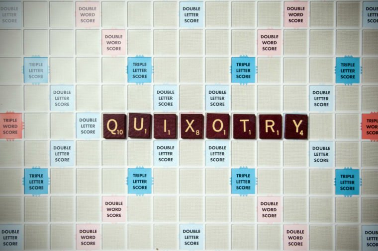 Quixotry: Quixotic action or thought