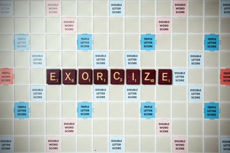 Exorcize: Drive out or attempt to drive out (an evil spirit) from a person or place