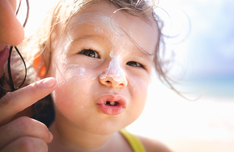 Never leave home without applying sunscreen
