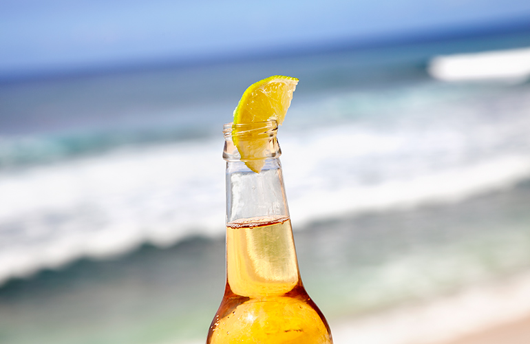 Never get lemon or lime on your skin while in the sun