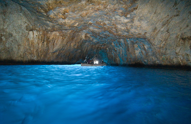 Don’t swim in the Blue Grotto