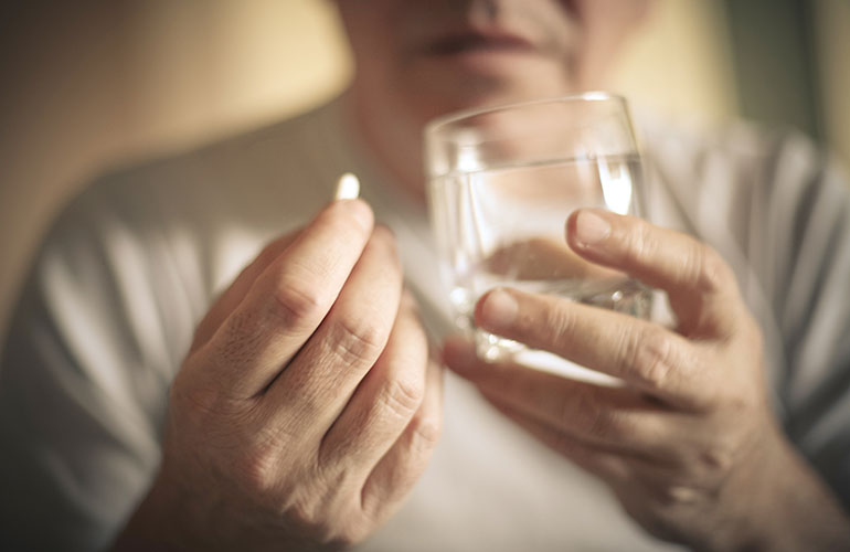 You pop painkillers constantly