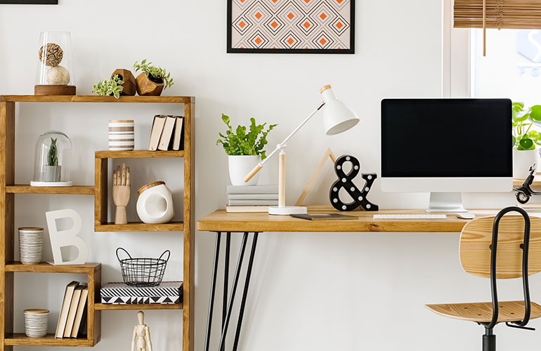 Use bookshelves for more than books