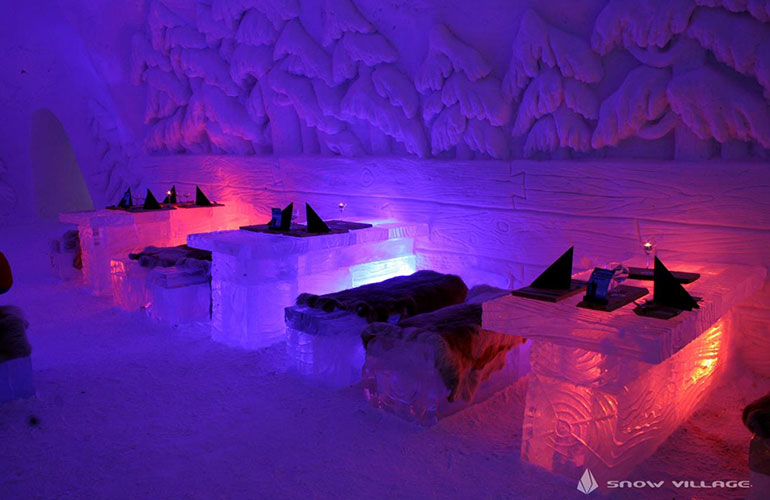 Lapland Hotel’s SnowVillage Restaurants, Kittilä, Finland