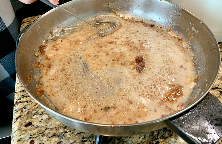 Thicken sauces in an instant