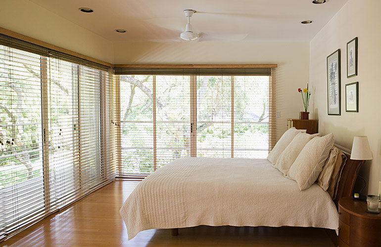 Opt for custom-fitted blinds