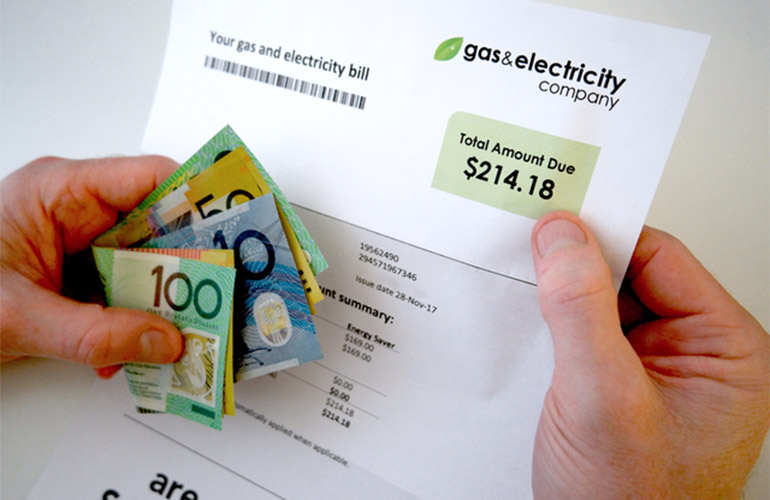 Talk to your utility bill