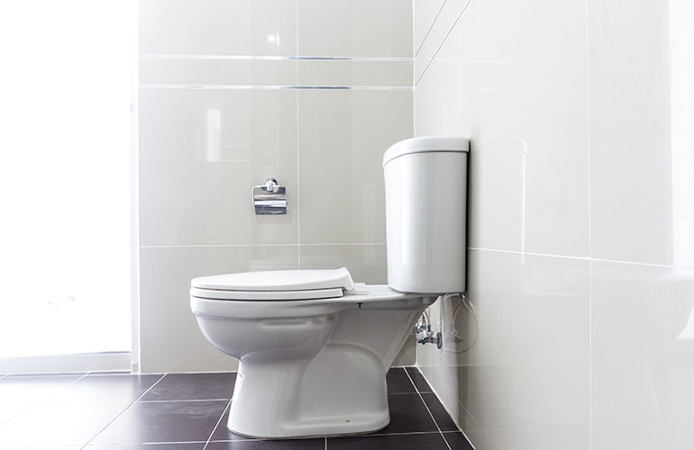 After I leave, check the base of the toilet and the top of the fridge