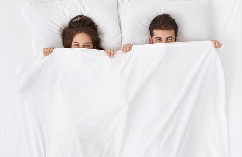 Being too embarrassed to talk about sex