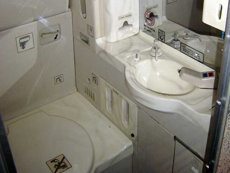 Engaging in bad bathroom habits