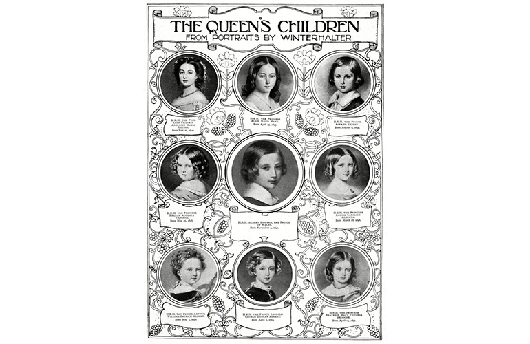 Queen Victoria’s large brood