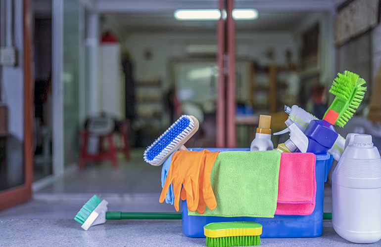 Your cleaning supplies