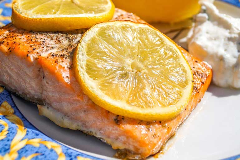 Making fish ahead of time