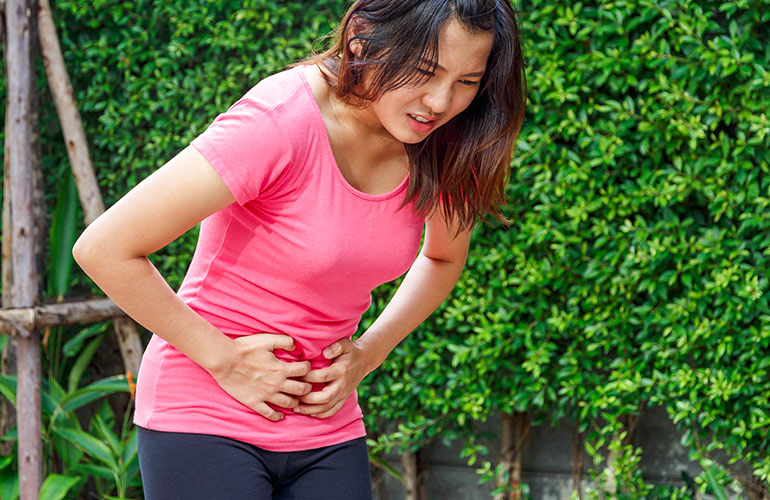 Get rid of cramps