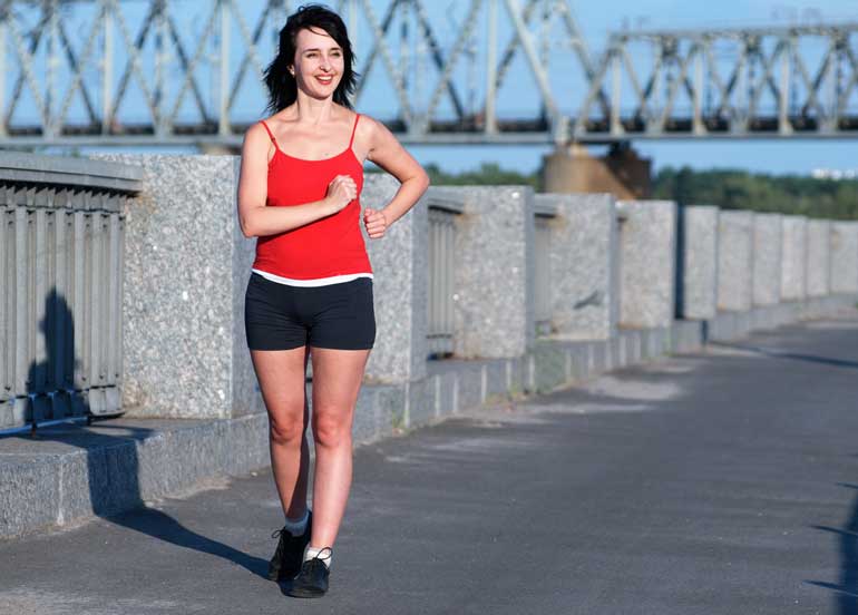 Walking 10,000 steps a day builds muscle