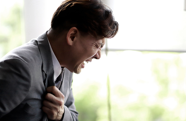 Shingles symptom: chest pain