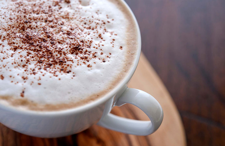 Drink a warm mug of spiced milk