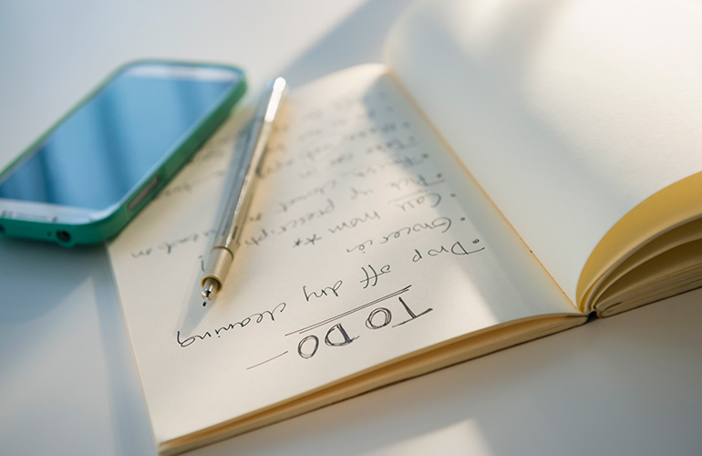 Leave your to-do list at the (bedroom) door
