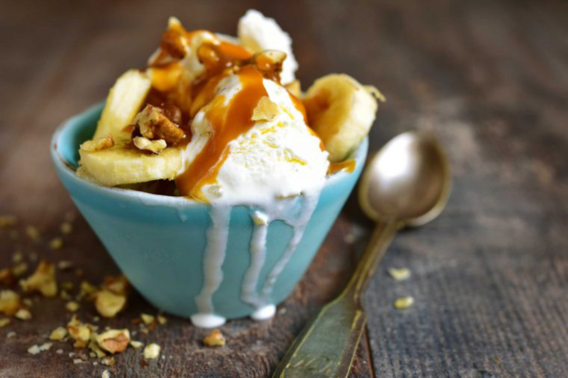 Make banana “ice-cream”